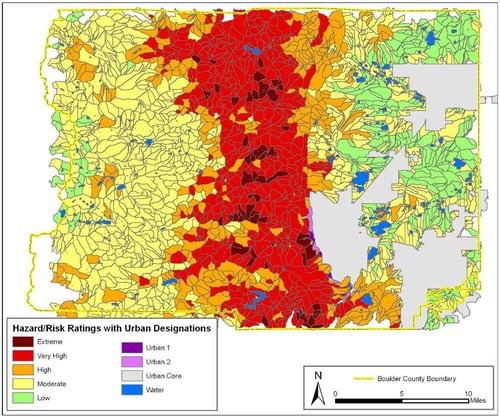 No-HARM wildfire risk model