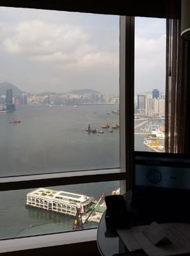 hotel view on Asian risk tour