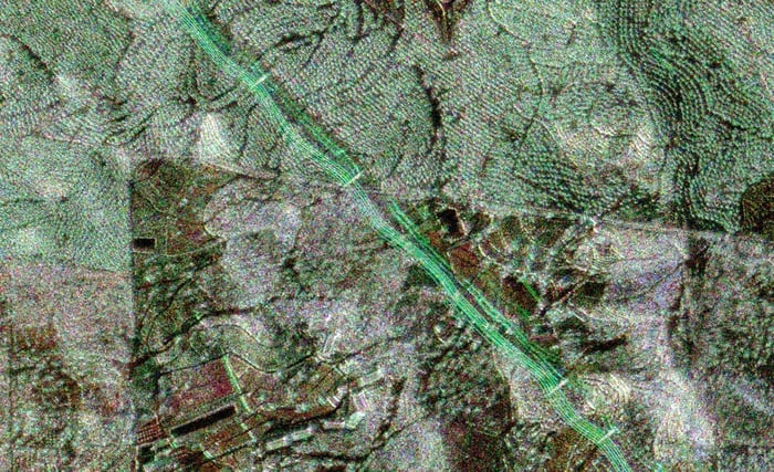 P-band Power lines