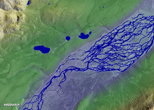 Killik River DSM with ORI overlay