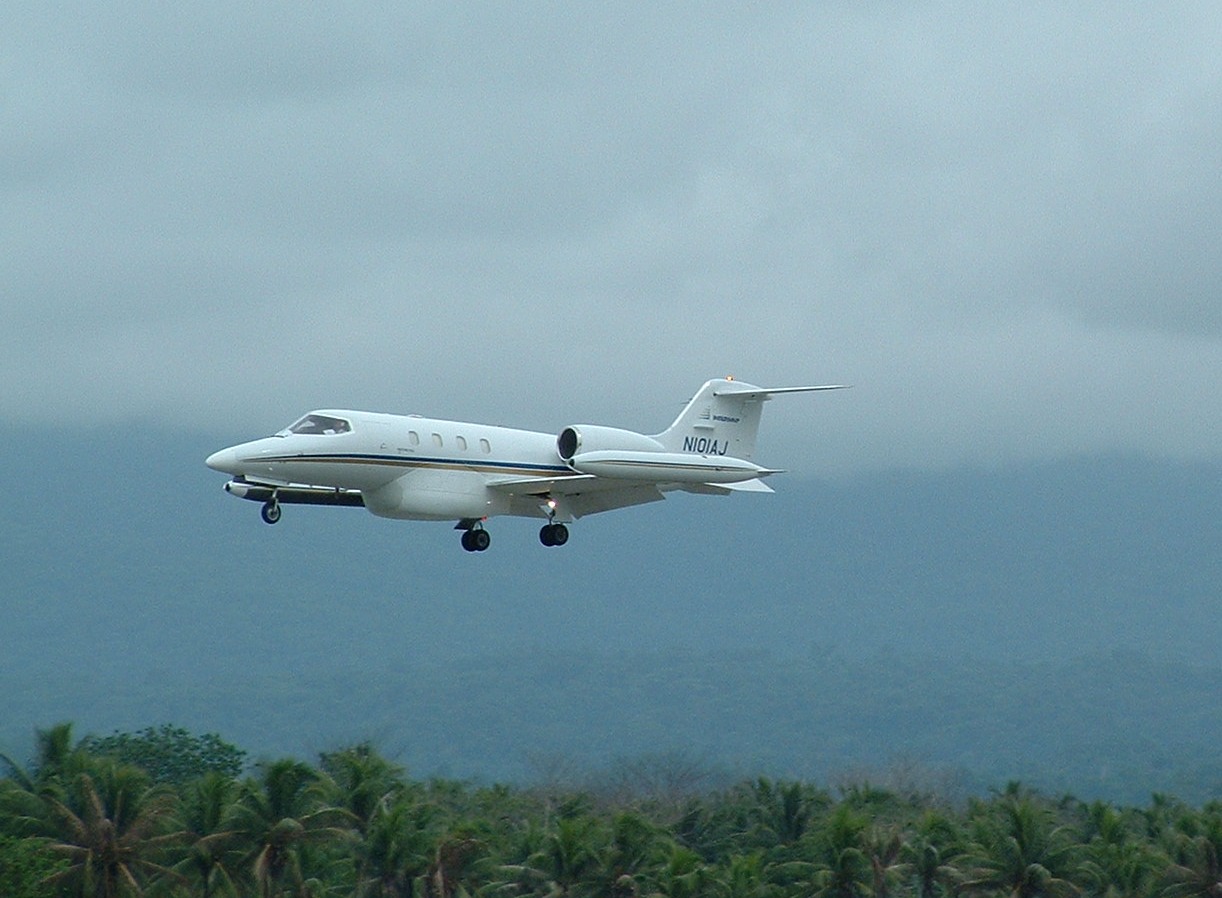 N101AJ on final in Honiara-1
